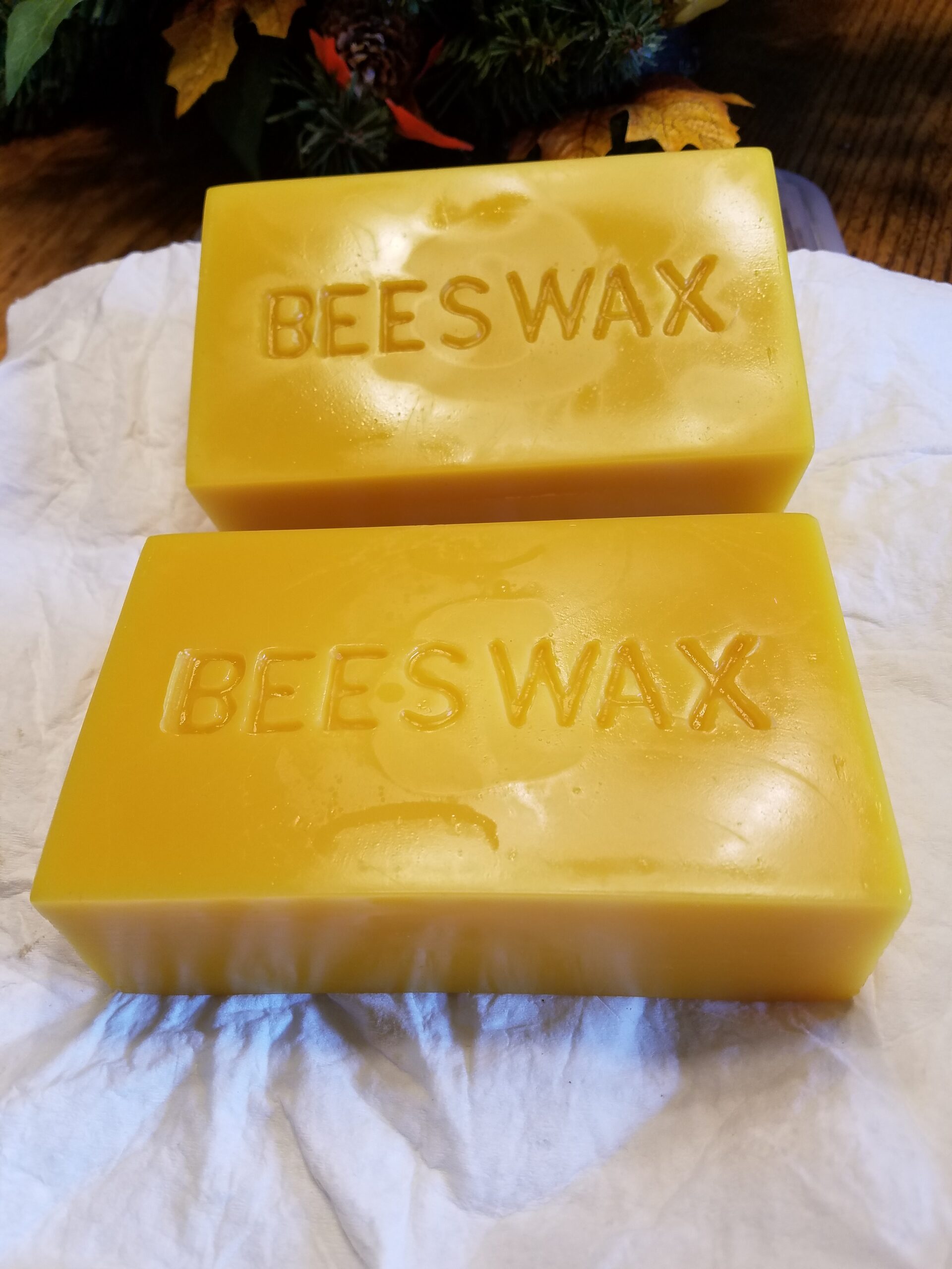 All Natural Beeswax - 1 Oz Bar